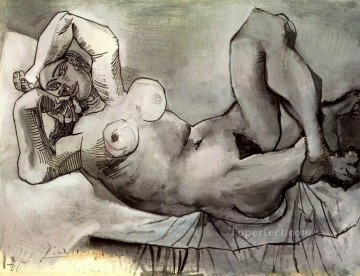  yin - Woman lying down Dora Maar 1938 cubist Pablo Picasso